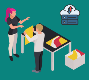 Cloud-based publishing solutions streamlining workflows in the digital publishing industry.